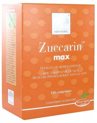 New Nordic Zuccarin Max 120 Tablets