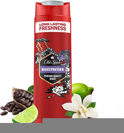 Old Spice Nightpanther Shower Gel For Men