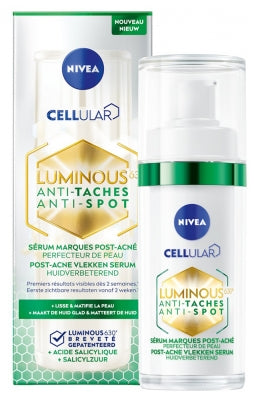 Nivea Cellular Luminous630 Post-Acne Brands Serum 30 Ml