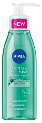 Nivea Derma Skin Clear Facial Cleansing Gel Blemished Skin 150 Ml