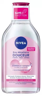 Nivea Gentle Micellar Water For Dry Skin 400 Ml