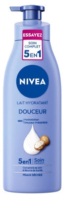 Nivea Lait Hydratant Douceur 5En1 Peaux Sèches 250 Ml