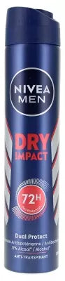 Nivea Men Dry Impact Deodorant Anti-Transpirant 72H Spray 200 Ml