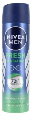 Nivea Men Fresh Sensation Deodorant Anti-Transpirant 72H Protection Spray 150 Ml