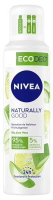 Nivea Naturally Good Deodorant Protection 24H With Aloe Vera Bio Spray 125 Ml