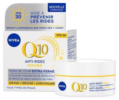 Nivea Q10 Anti-Wrinkle Power Extra-Firming Day Care Spf30 50 Ml