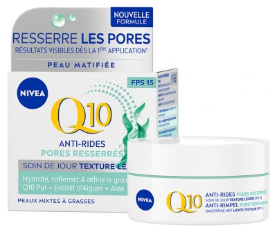 Nivea Q10 Anti-Wrinkle Tightened Pores Day Care Spf15 50 Ml