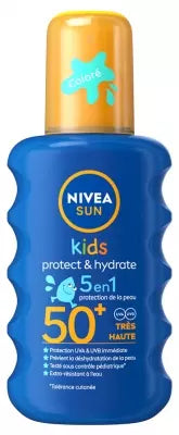 Nivea Sun Protect & Hydrate Kids Color Spray Spf50+ 200 Ml