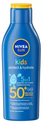 Nivea Sun Protect & Hydrate Kids Lait Spf50+ 200 Ml