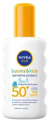 Nivea Sun Sensitive Protect Babies & Kids Spray Spf50+ 200 Ml