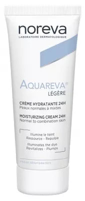 Noreva Aquareva Moiturizing Cream Light Textured 40Ml