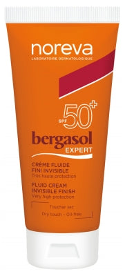 Noreva Bergasol Expert Fluid Cream Invisible Finish Spf50+ 50Ml