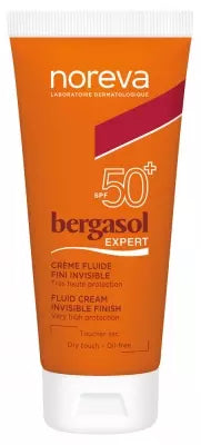 Noreva Bergasol Expert Fluid Cream Invisible Finish Spf50+ 50Ml