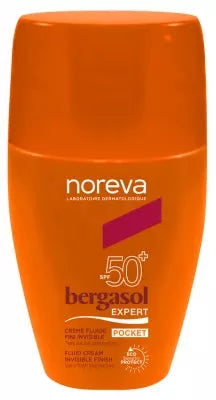 Noreva Bergasol Expert Fluid Cream Invisible Finish Spf50+ 30Ml