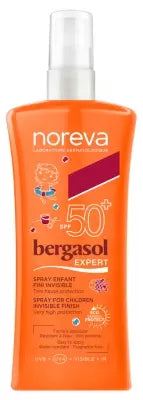 Noreva Bergasol Expert Child Spray Invisible Finish Spf50+ 125Ml