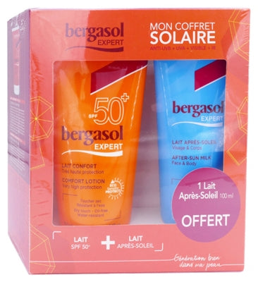 Noreva Bergasol Expert Comfort Milk Spf50+ 150Ml + Free After-Sun Milk 100Ml