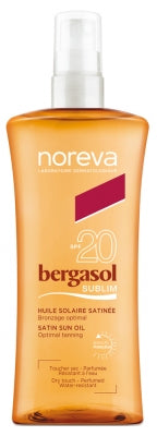 Noreva Bergasol Sublim Satin Sun Oil Spf20 125Ml