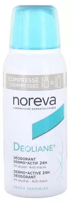 Noreva Deoliane Compressed Dermo-Active 24H Deodorant 100Ml