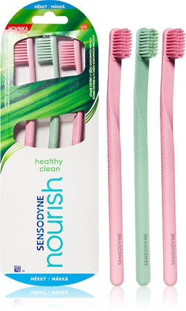 Sensodyne Nourish Healthy Clean Toothbrushes 