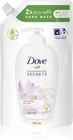 Dove Nourishing Secrets Glowing Ritual Liquid Hand Soap Refill 