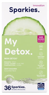 Nova Boost Sparkies My Detox 36 Effervescent Microbeads