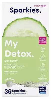 Nova Boost Sparkies My Detox 36 Effervescent Microbeads