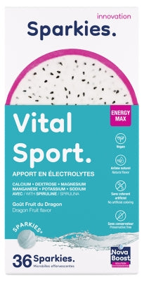 Nova Boost Sparkies Vital Sport 36 Effervescent Microbeads