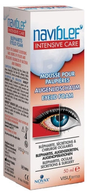 Novax Pharma Naviblef Intensive Care Eyelids Foam 50Ml