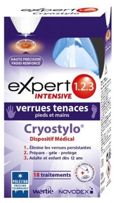 Novodex Expert 1.2.3 Stubborn Warts Cryostylo 50Ml