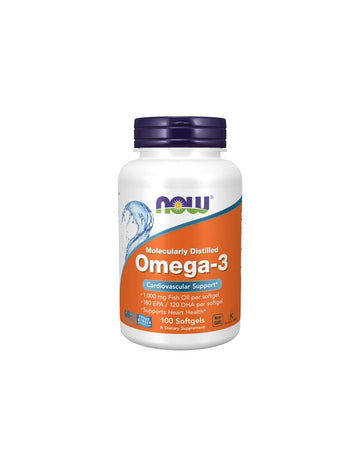 Now Foods OMEGA-3 1000mg- 100 SGELS