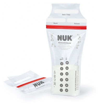 Nuk Breast Milk Storage Bags 25 Bags