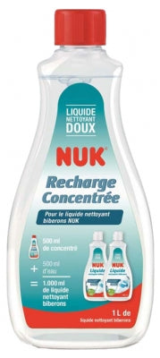 Nuk Concentrate Refill For Liquid Cleanser Baby Bottles 500Ml