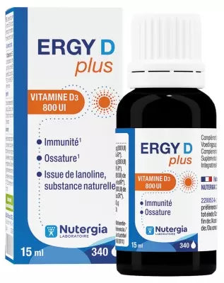 Nutergia Ergy D Plus 15Ml