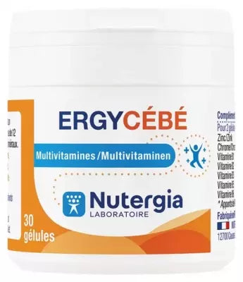 Nutergia Ergycébé 30 Capsules