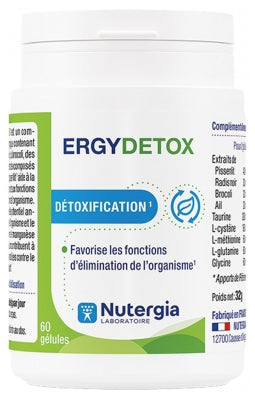 Nutergia Ergydetox 60 Capsules