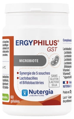 Nutergia Ergyphilus Gst 60 Capsules