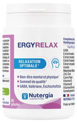 Nutergia Ergyrelax 60 Capsules