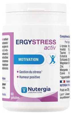 Nutergia Ergystress Activ 60 Capsules