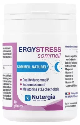 Nutergia Ergystress Sleep 40 Capsules