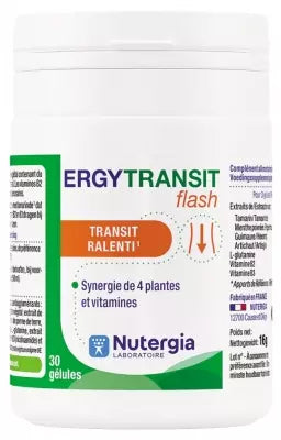 Nutergia Ergytransit Flash 30 Capsules