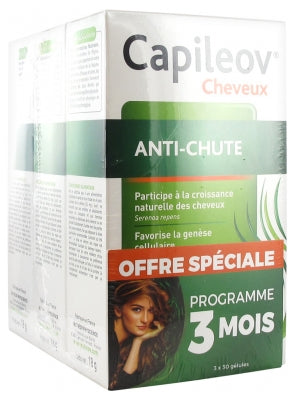 Nutreov Capileov Anti-Hair Loss 3 X 30 Capsules