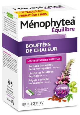 Nutreov Ménophytea Balance Hot Flushes 120 Caspules