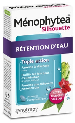 Nutreov Ménophytea Silhouette Water Retention 30 Tablets