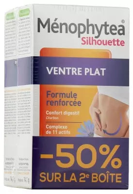 Nutreov Ménophytea Silhouette Flat Belly 2 X 30 Capsules