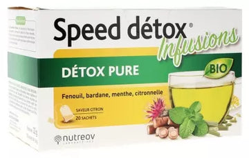 Nutreov Speed Détox Pure Detox Infusion Organic 20 Sachets