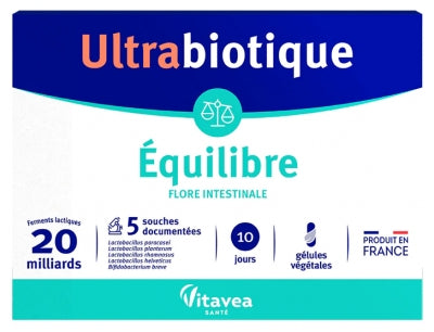 Vitavea Ultrabiotique Balance 10 Vegetable Capsules