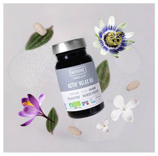 Nutrivie Activ' Relax Organic 30 Tablets
