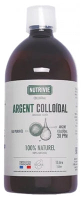 Nutrivie Colloïdal Silver 20 Ppm 100% Natural 1L