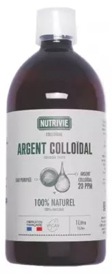 Nutrivie Colloïdal Silver 20 Ppm 100% Natural 1L