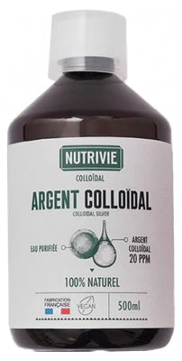 Nutrivie Colloïdal Silver 20 Ppm 100% Natural 500Ml